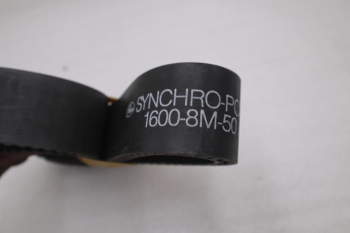 Used GATES 16008M50/1600-8M-50 HTD POWERGRIP TIMING BELT - NEW - STOCK M-12A