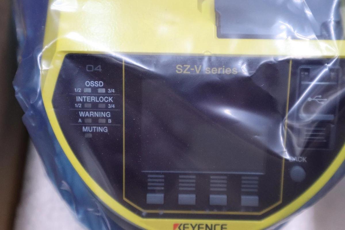 Used Keyence SZ-V04 Safety Laser Scanner - NEW IN BOX - STOCK GF67
