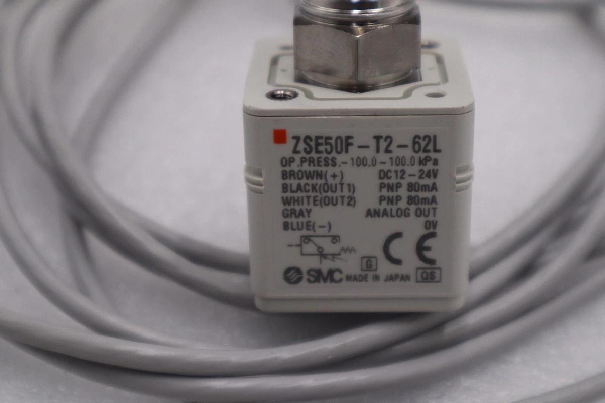 SMC ZSE50F-T2-62L SMC sensor-100~100kpa STOCK L-516-C