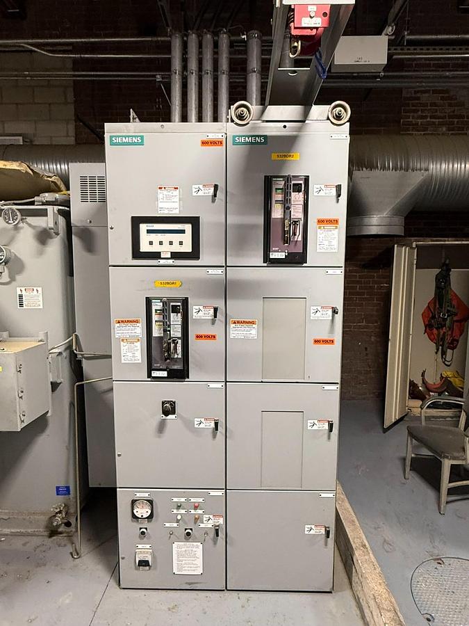 Used Siemens 2500–3500 kVA 13.8kV–600Y/346V Liquid-Filled Substation Transformer