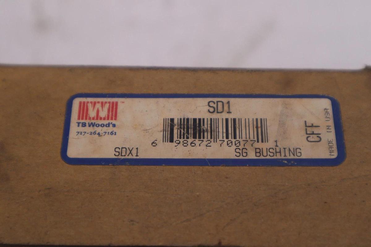 LOT OF 4 NEW OPEN BOX TB Woods SG Bushing, SD1 STOCK B-748