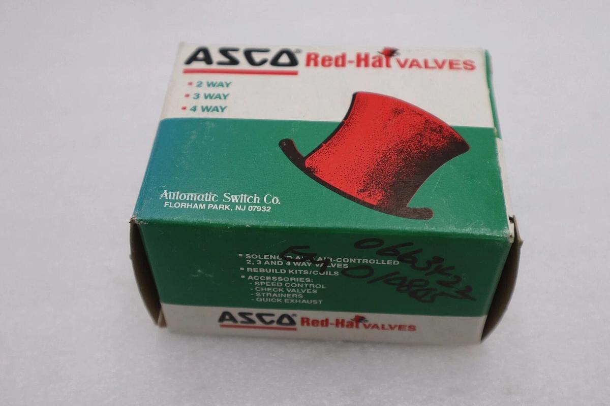 Used NEW Asco Red Hat 312189 Solenoid Valve Rebuild Kit STOCK G824A