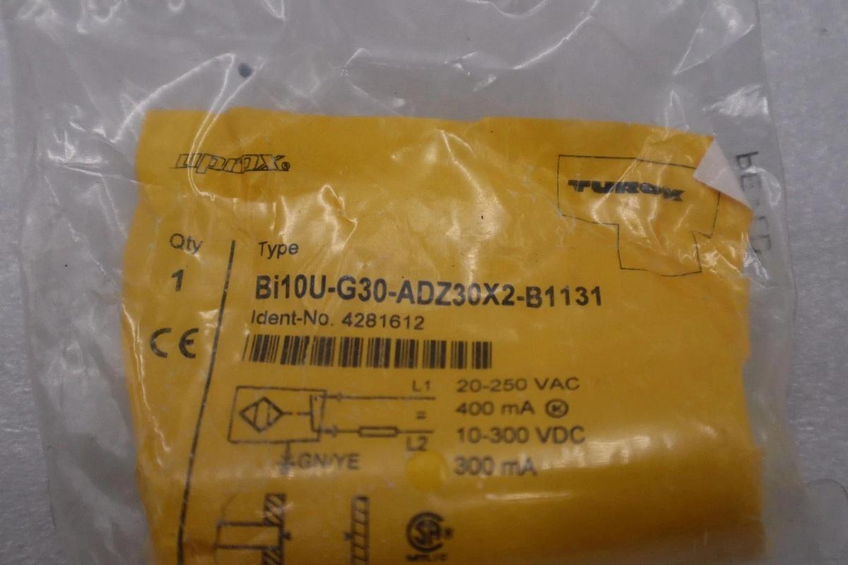Used NEW Turck BI10U-G30-ADZ30X2-B1131 Proximity Sensor 4281612 STK H961A