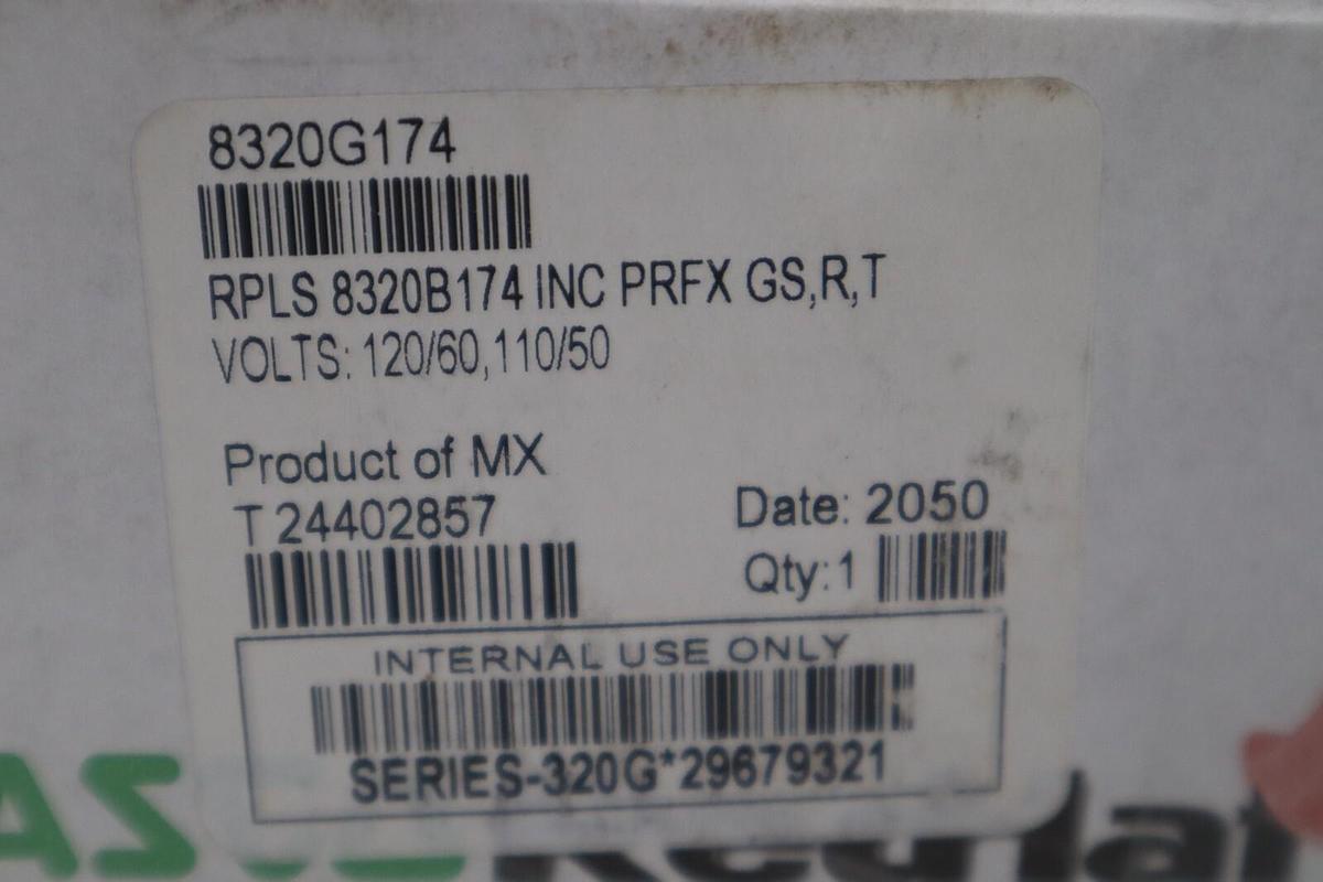 Used ASCO 8320G174 solenoid valve, 1/4", NEW WITH BOX STOCK G563