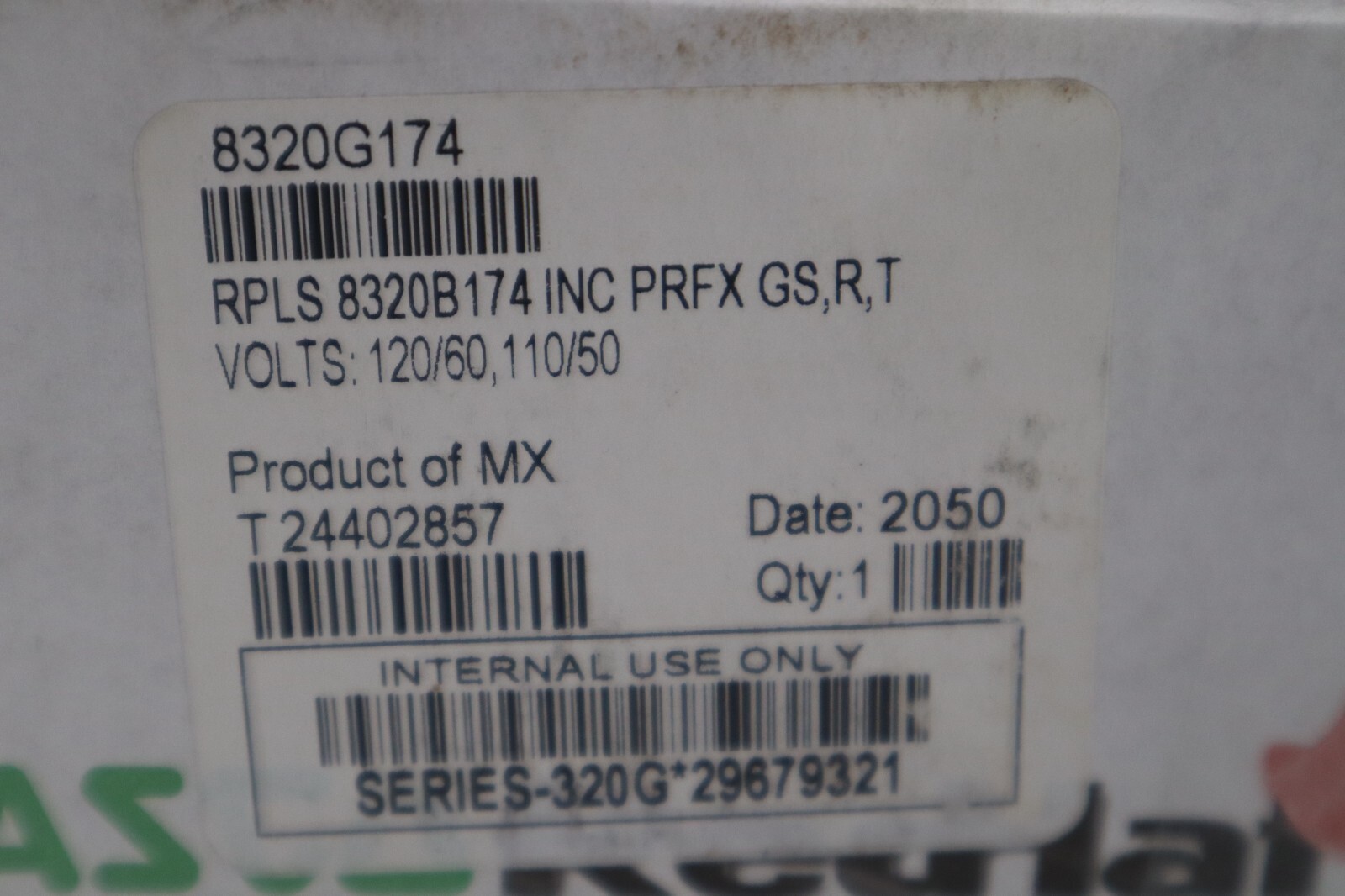 Used ASCO 8320G174 solenoid valve, 1/4", NEW WITH BOX STOCK G563