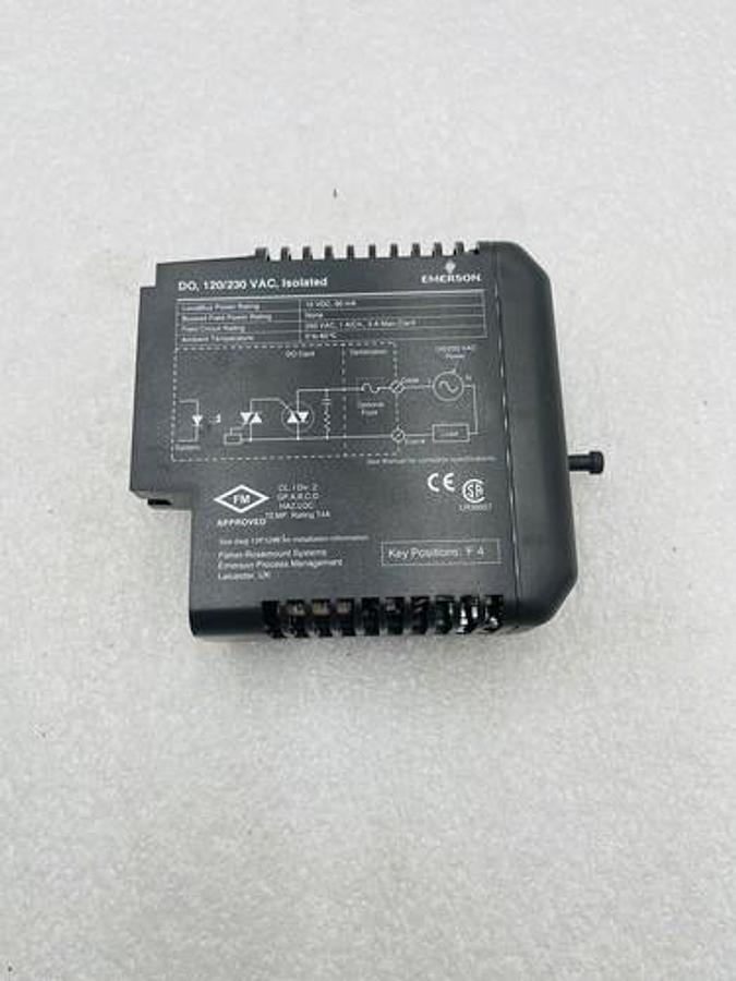 Used EMERSON DELTAV KJ3001X1-BH1 120/230VAC NSNP #K-2519