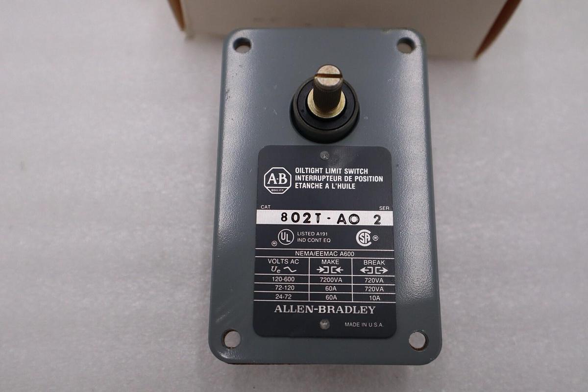 Allen-Bradley 802T-AO 802T-A0 Rotary Gear Limit Switch NEW IN BOX STOCK H657A