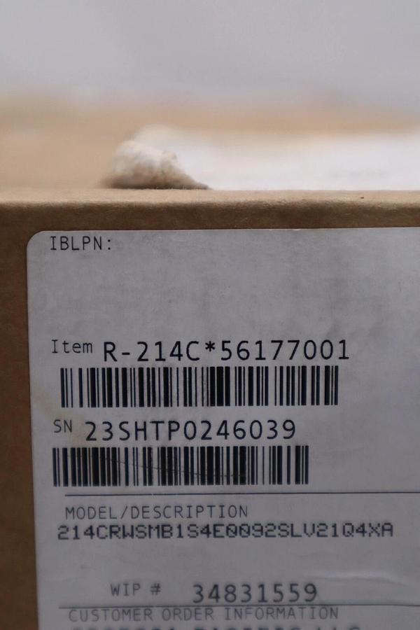 Used ROSEMOUNT 214C SENSOR TRANSMITTER, 214CRWSMB1S4E0092SLV21Q4XA NEW STOCK G120