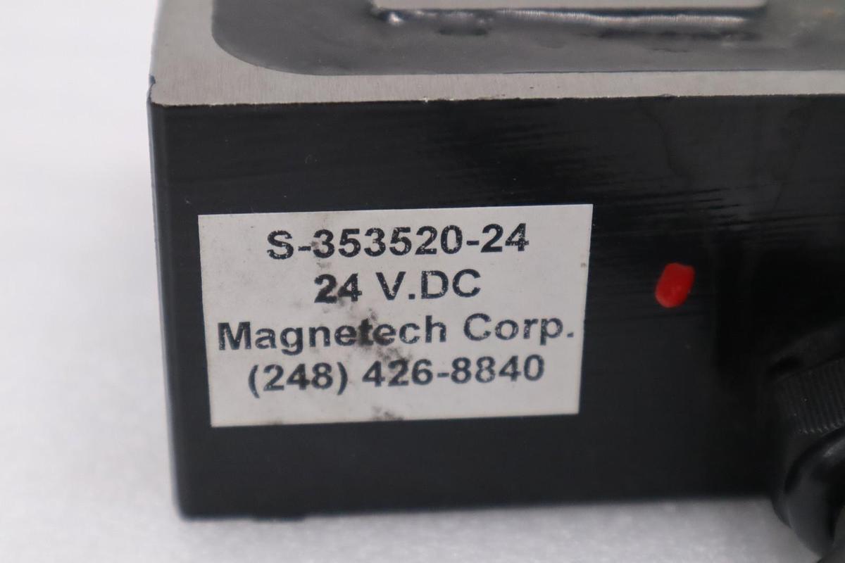 Used NEW OPEN BOX MAGNETECH CORP S-353520-24 ELECTROMAGNET HOLDING STK H395A