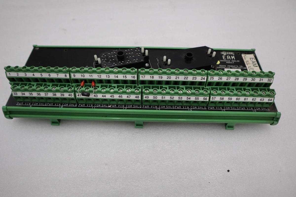 Used Moore EAM ​16190-1-3 Enhanced Analog Module PC Circuit Board Card STK H1491