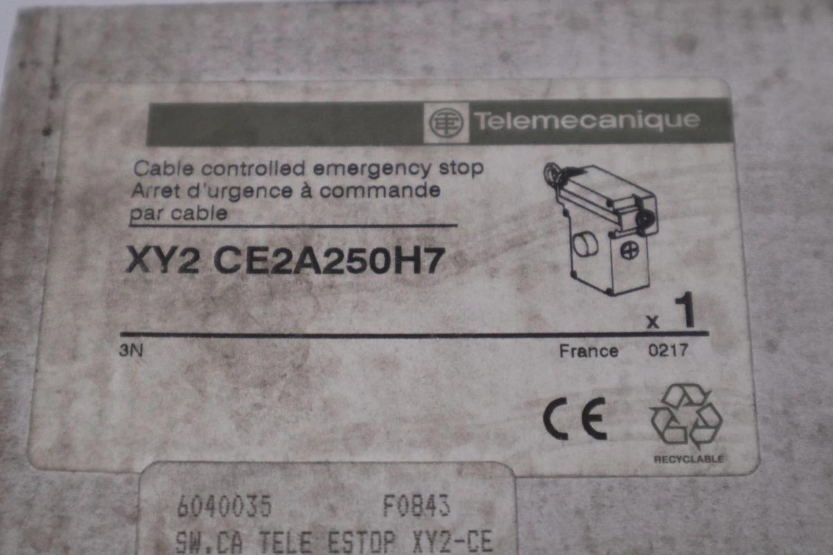 Used Telemecanique XY2-CE2A250H7/ XY2 CE2A250H7 Cable Pull Switch - STOCK GF130A