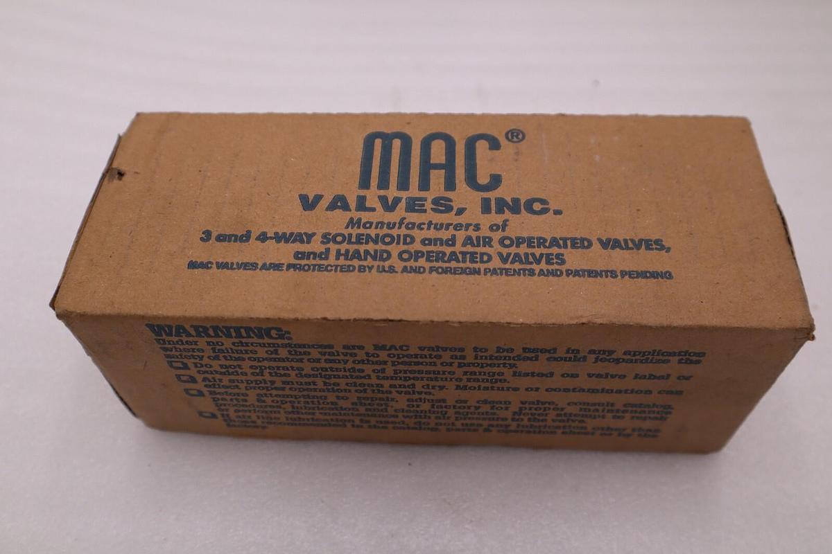 MAC Valves 82A-0A-CPA Solenoid Valve Manifold TOP MTD Aux. 2NO STOCK H930