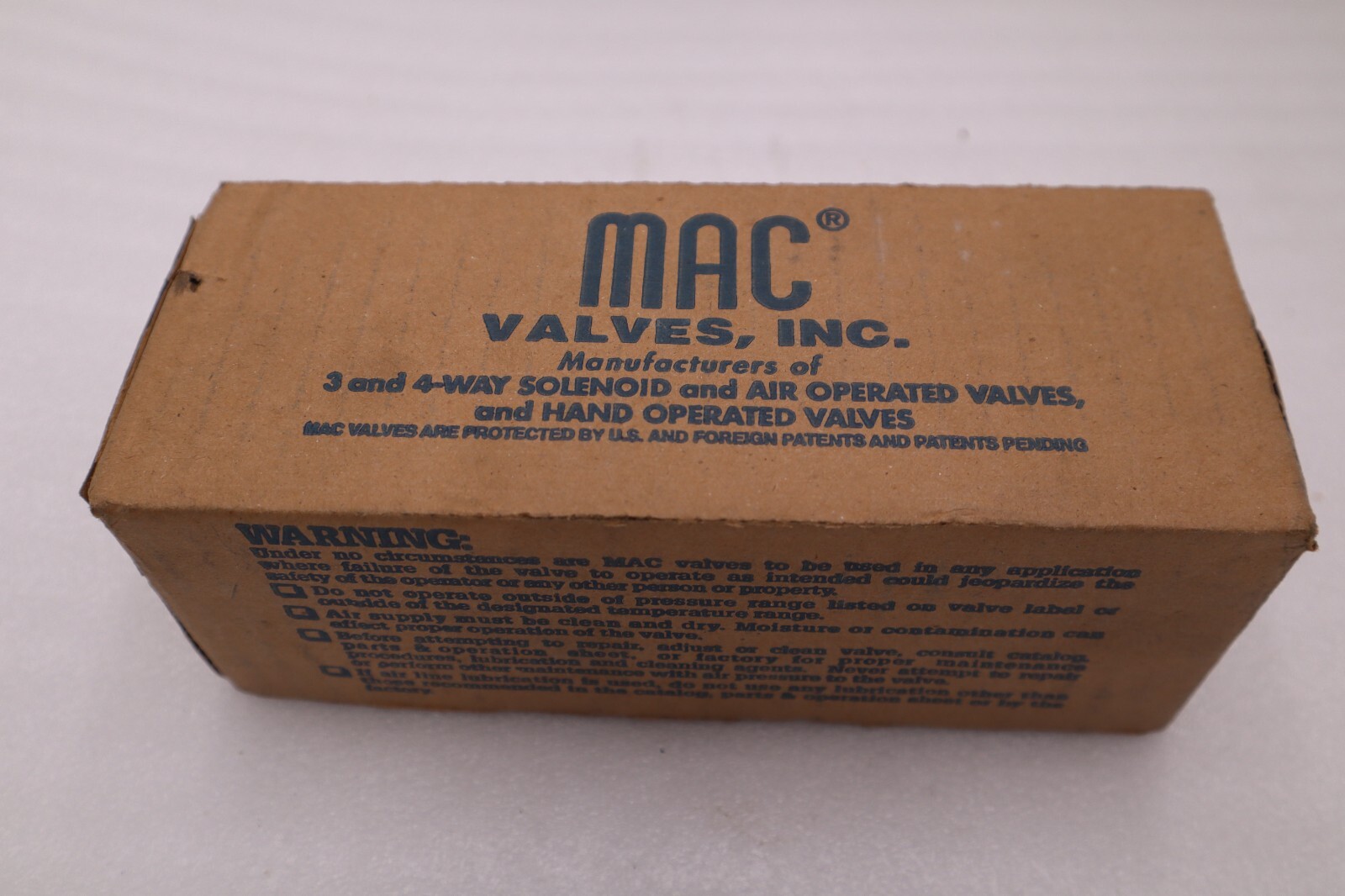 MAC Valves 82A-0A-CPA Solenoid Valve Manifold TOP MTD Aux. 2NO STOCK H930
