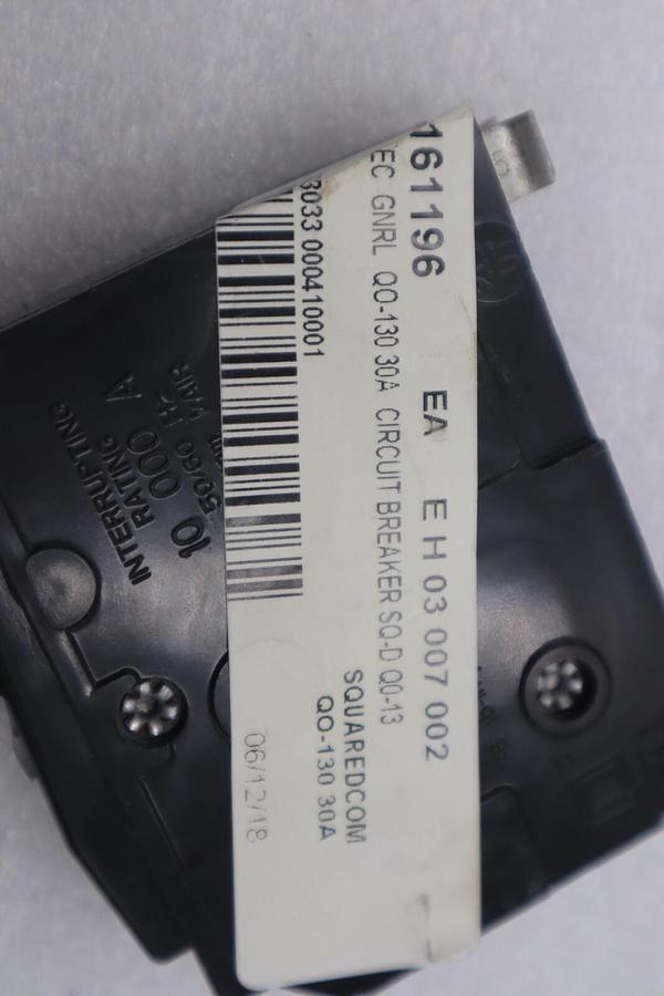Used LOT OF 5 - New Circuit Breaker Square D QO-130 30 Amp 1 Pole 120V STOCK G744A