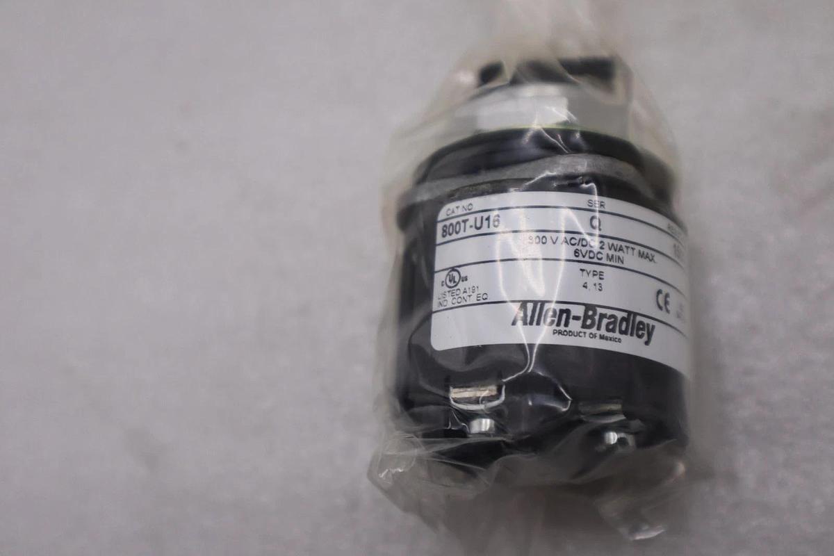 Used NEW ALLEN BRADLEY 800T-U16 POTENTIOMETER UNIT 800TU16 STOCK GF-703A