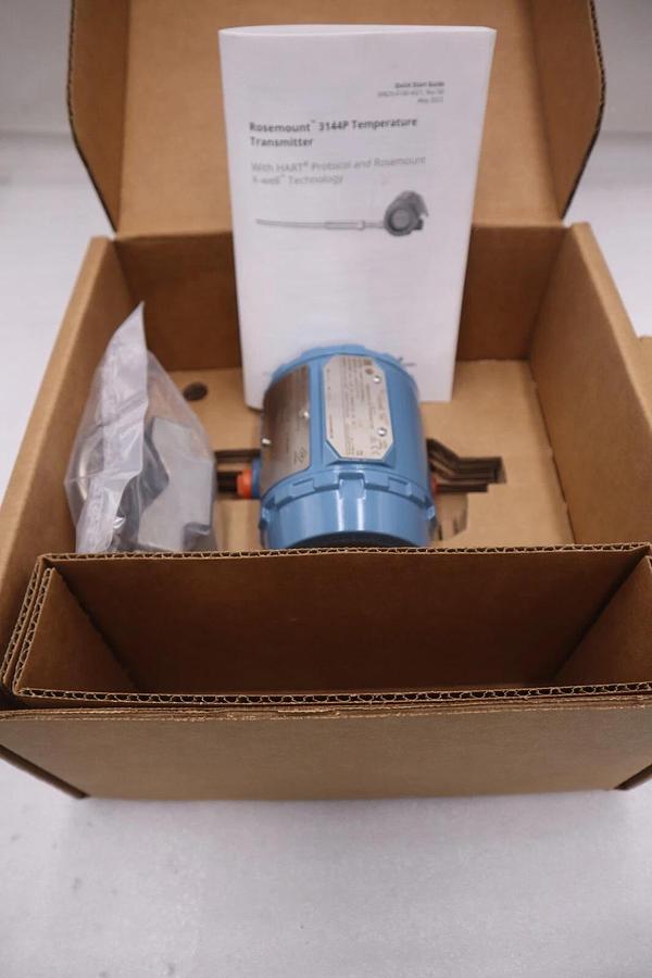 NEW ROSEMOUNT 3144PD1A1E5B4M5Q4 12.0-42.4VDC FIELD MOUNT HOUSING STOCK G419