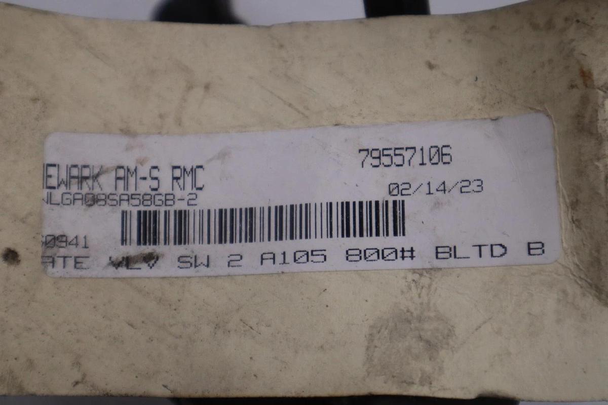 Used POWELL VALVE 1975PSI 2'' 100'F GA08SA58GB - NEW NO BOX - STOCK GF625