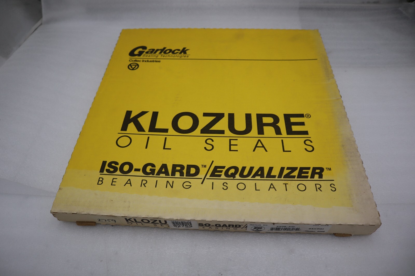 GARLOCK KLOZURE 21238-4121 / 212384121 NEW UNIT (FOUR AVAILABLE) STOCK 2243B
