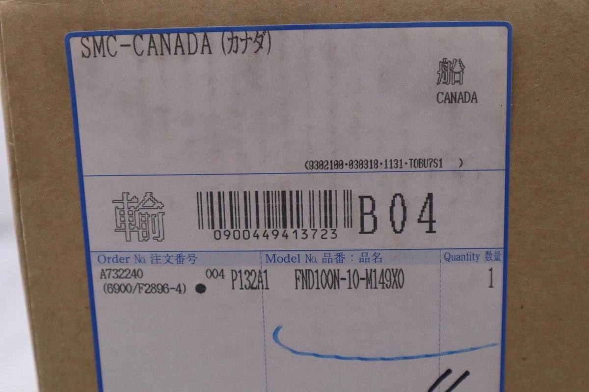 Used SMC FND100N-10-M149X0 dust recovery filter NEW UNIT STOCK S-302