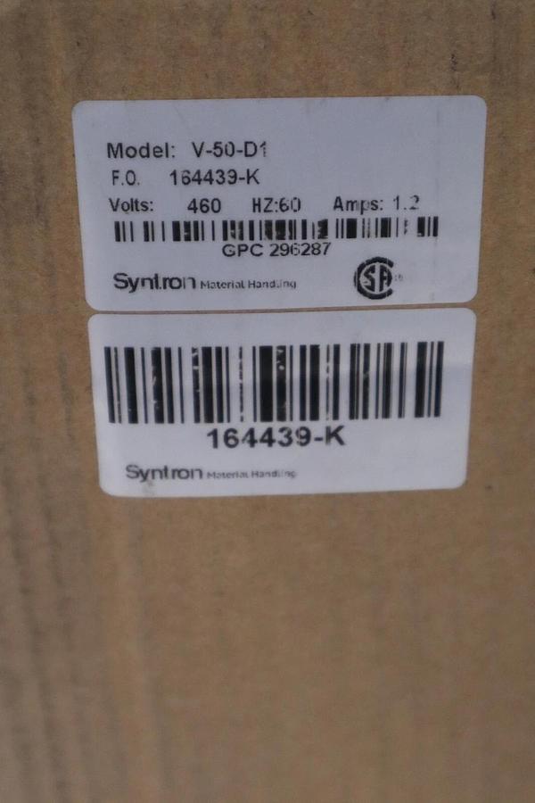Used FMC Technologies Syntron Magnetic Vibrator V-50-D1 115V NEW IN BOX STOCK G442
