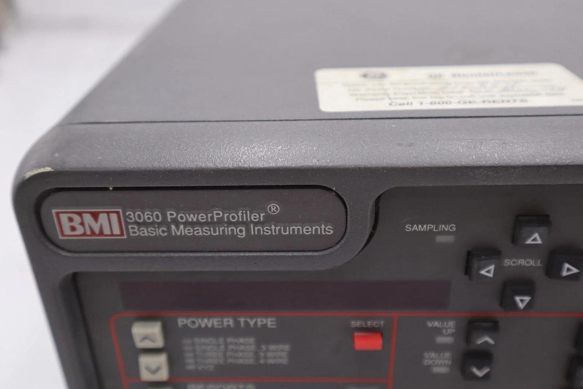 Used BMI 360 Power Profiler Basic Measuring Instruments Bag Included #4127