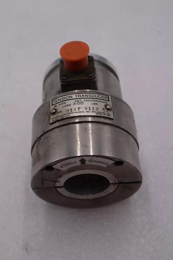 Used DOVER FLEXO ELECTRONICS TENSION TRANSDUCER LOAD 400 STOCK #K-2387