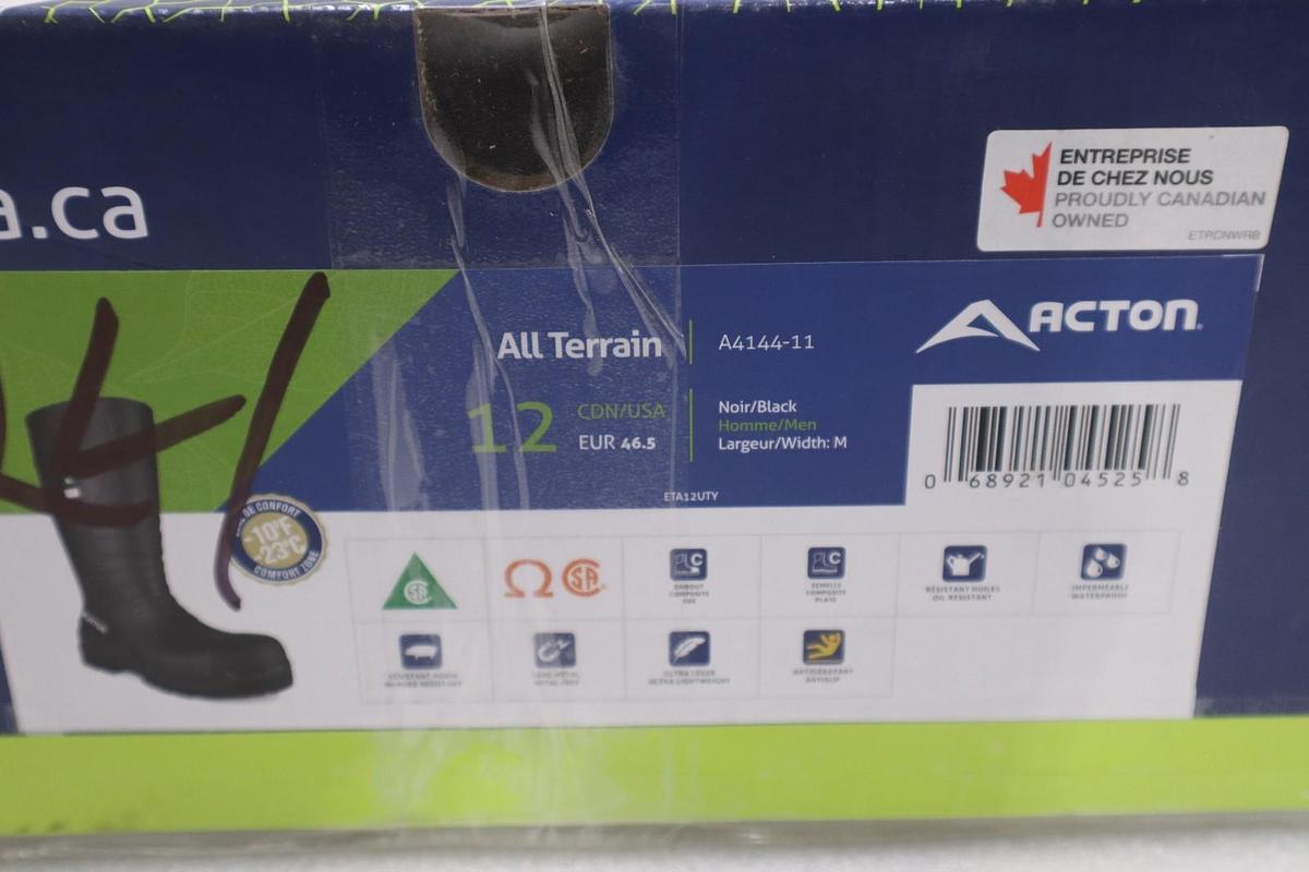 ACTION All Terrain 15" Composite Toe Rubber Work Boots A4144-11 - STOCK SGF99
