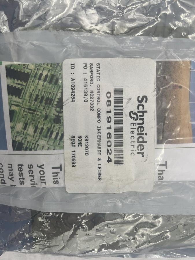 Used ERHARDT & LEIMER KB12070 / KB12070 DRIVE AMPLIFIER PART RECONDITIONED STOCK 1647