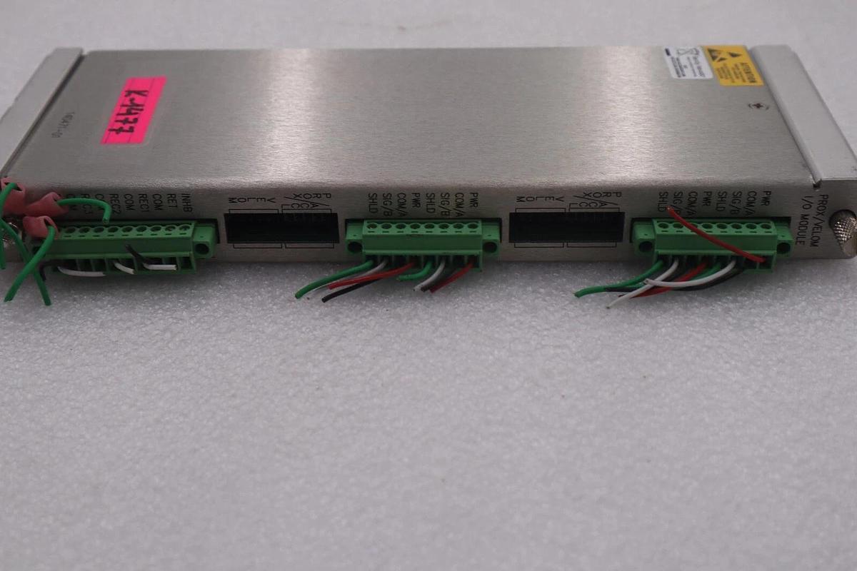 Used BENTLY NEVADA 140471-01 PROX VELOM I/O MODULE STOCK #K-1477