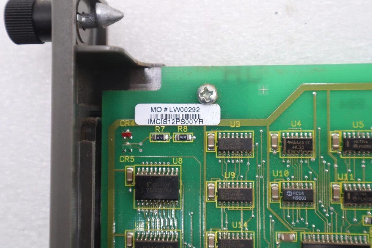 Used BAILEY INFI 90 +5/15/24VDC 3.5VA I/O CONTROL MODULE IMCIS12 #K-1608