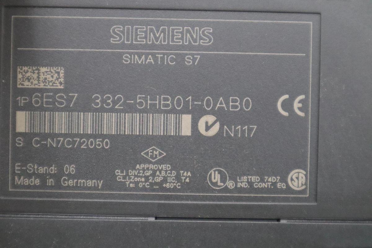 Siemens 6ES7 332-5HB01-0AB0 Analog Output Module NEW  STOCK G223A