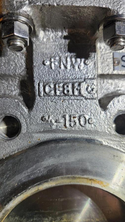 Used FNW VALVE CO, SIZE: 4, BODY: CF8M 4" MANUAL VALVE STOCK PF - 200