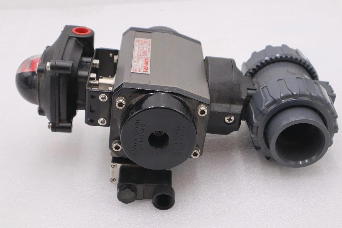 VALWORX 530175 AP075 PNEUMATIC ACTUATOR W/ 529102A SOLENOID 529910A VALVE #008-A