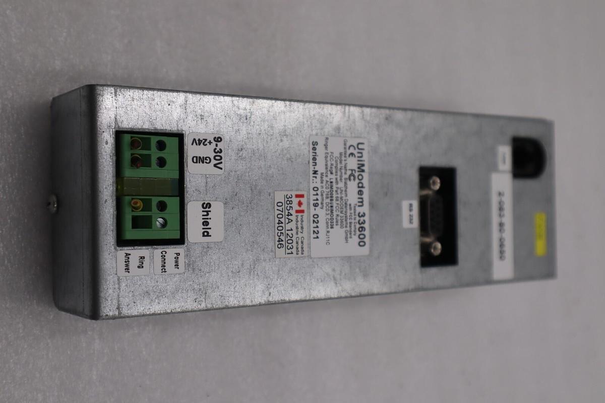 Used Unimodem   UNI-MODEM 33600 STOCK K-683-C
