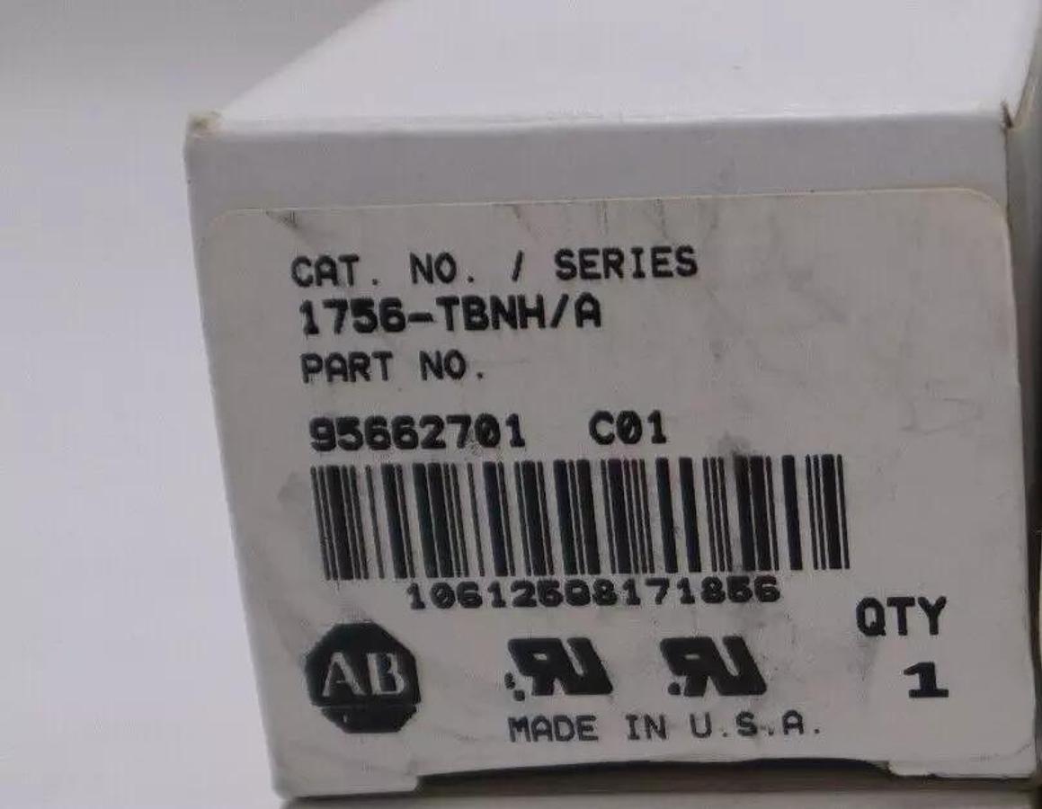 Used NEW Allen-Bradley 1756-TBNH/A ControlLogix STOCK G12A