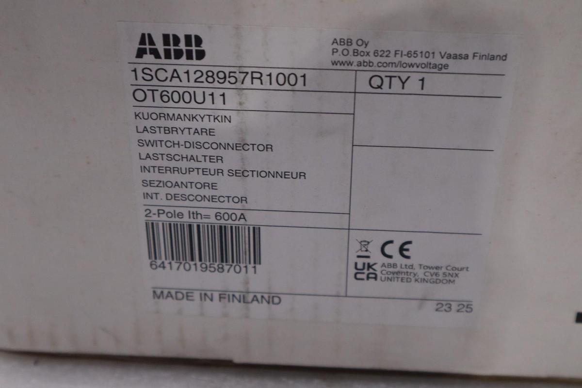 ABB ASEA BROWN BOVERI 1SCA128957R1001 NEW IN BOX STOCK SGF-218