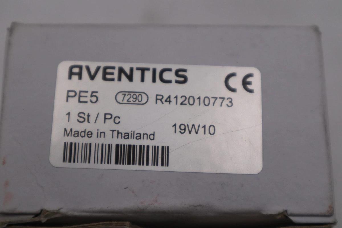 NEW OPEN BOX Aventics R412010773 Pneumatic Valve STOCK H978A