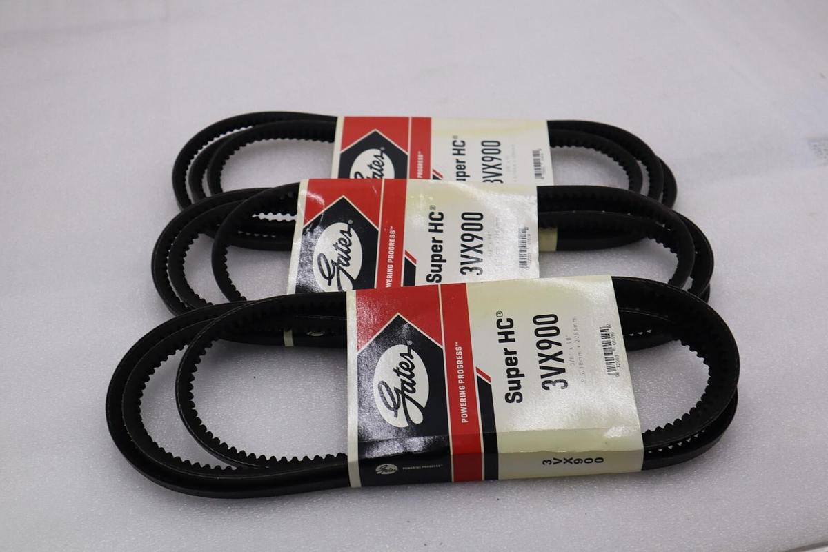 GATES SUPER HC POWERBAND 3VX900 BELT STOCK 2012