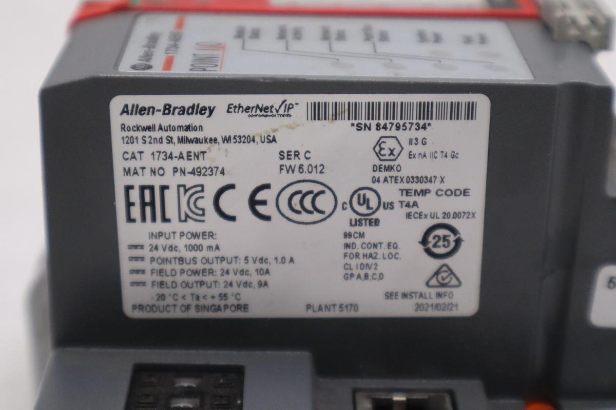 Used LOT OF 1734 ALLEN BRADLEY MODULES (AS PHOTOGRAPHED) STOCK G-395B