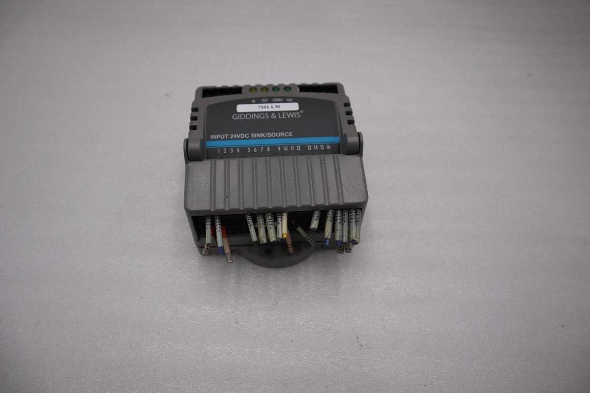 Used Giddings & Lewis M.1300.7372 R1 Input Module 24VDC SINK/SOURCE STOCK 5158A