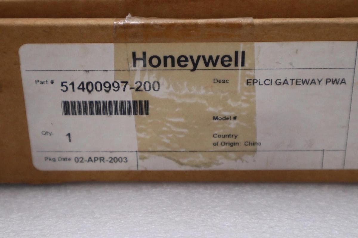 Used HONEYWELL 51400997-200 EPLCI GATEWAY PWA LOGIC CONTROL BOARD NEW UNIT STOCK G70