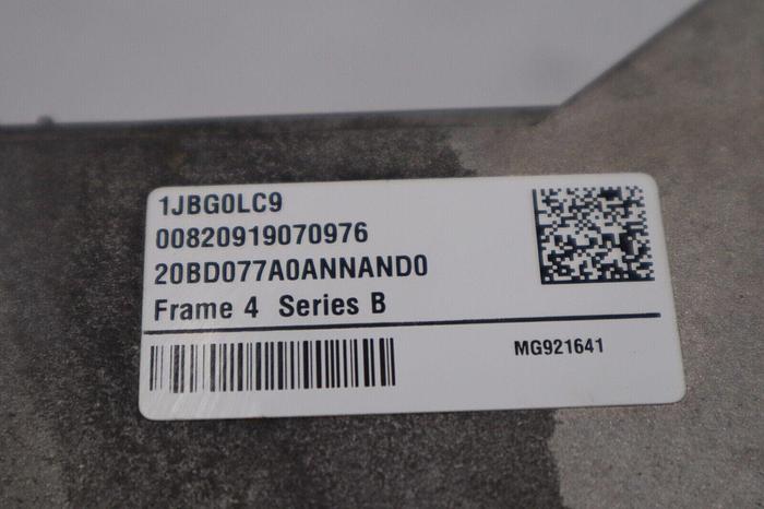 Used Allen-Bradley Powerflex 20BD077A0ANNAND0 NO HIM SER B 60 HP STOCK 5344