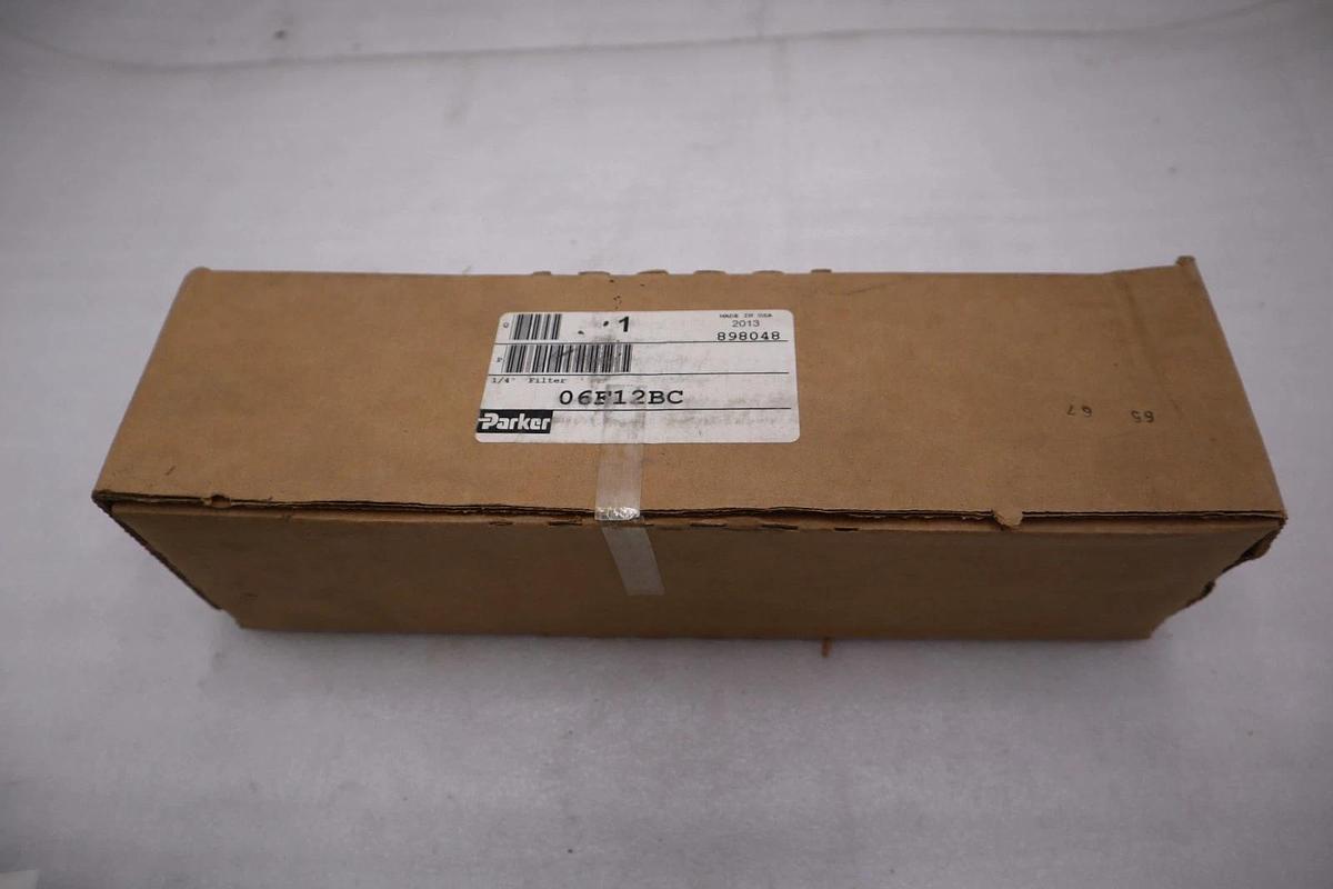 NEW OPEN BOX PARKER 06F12BC / 06F12BC AIR REGULATOR STOCK GF515