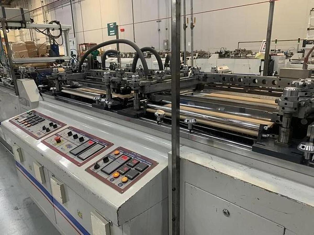 Used 48" WIDE (1200MM) MAMATA VEGA 610 POUCH MACHINE MANUFACTURED 2008