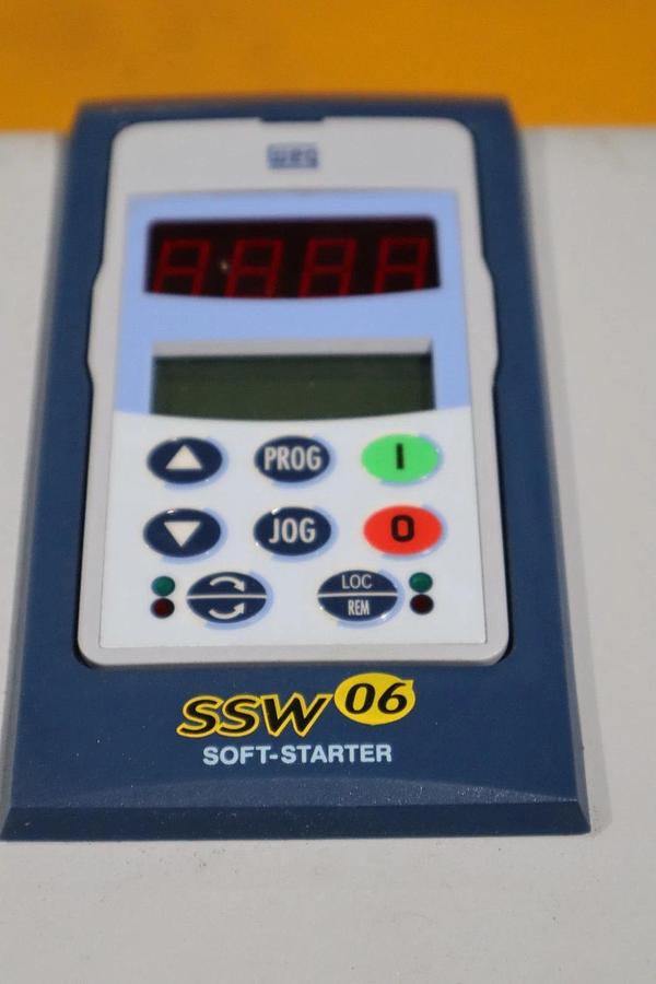 Used WEG SSW06 SOFT STARTER, 220-575v; 670a; 3Phase; P/N: SSW060670T2257ESZ
