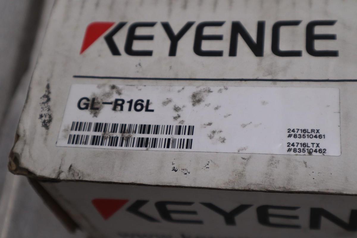 KEYENCE CORP GL-R16L-R SAFETY LIGHT CURTAIN TRANSMITTER ONLY - STOCK 3713CC
