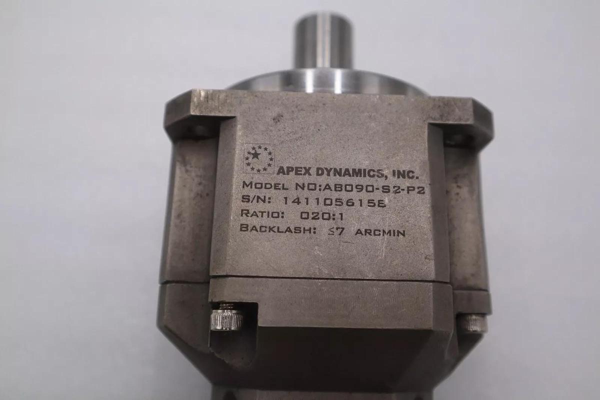 Used Apex Dynamics AB090-S2-P2 Gearbox Reducer 20:1 12 AVAILABLE STOCK M-183