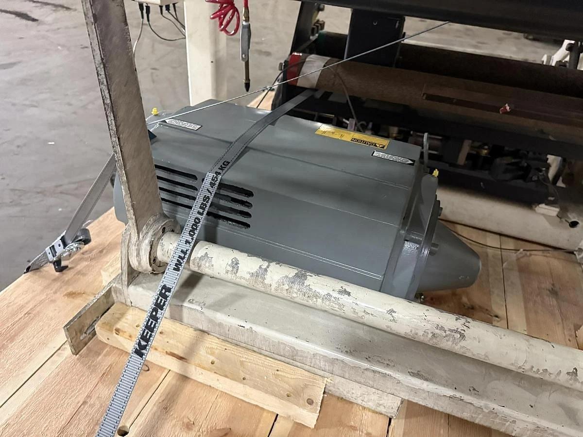 Used 32" WIDE STANFORD MAN ROLAND MODEL 152 FW DOCTOR REWINDER 30" REWIND CAPACITY