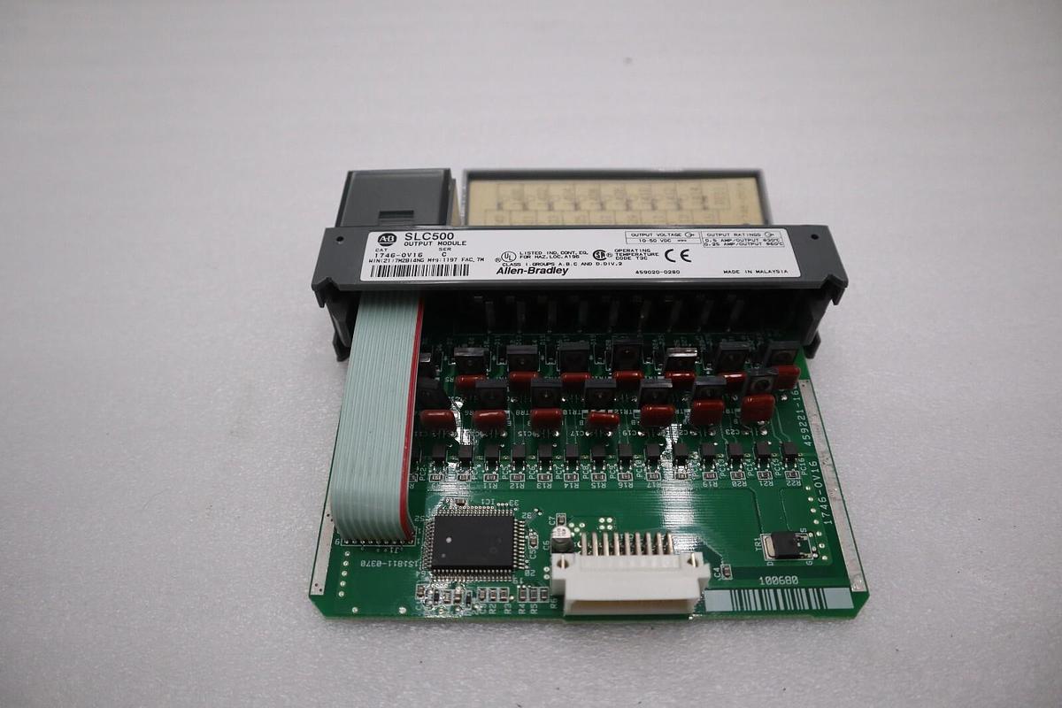 Used Allen Bradley 1746-OV16 /C SLC 500 16-Point Digital Output Module STOCK K-678-C