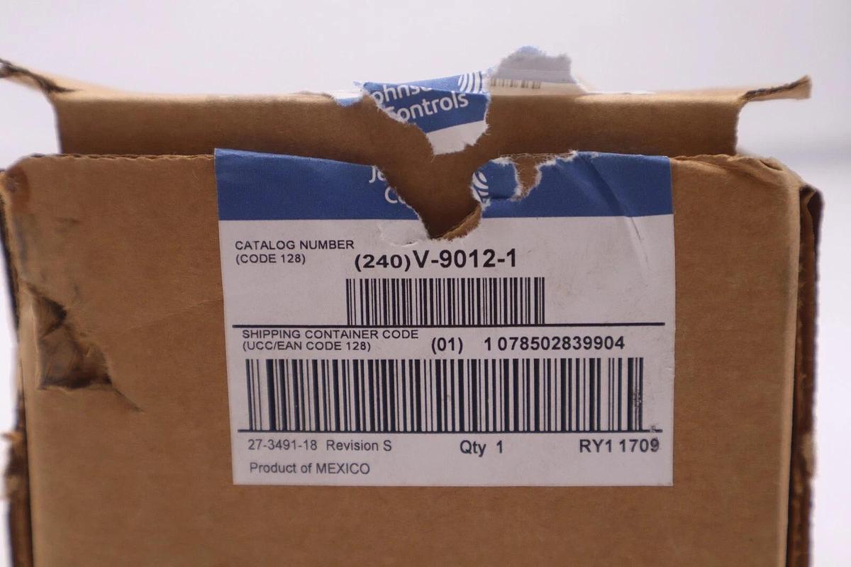 NEW Johnson Controls V-9012-1 Solenoid Relay STOCK K-1860